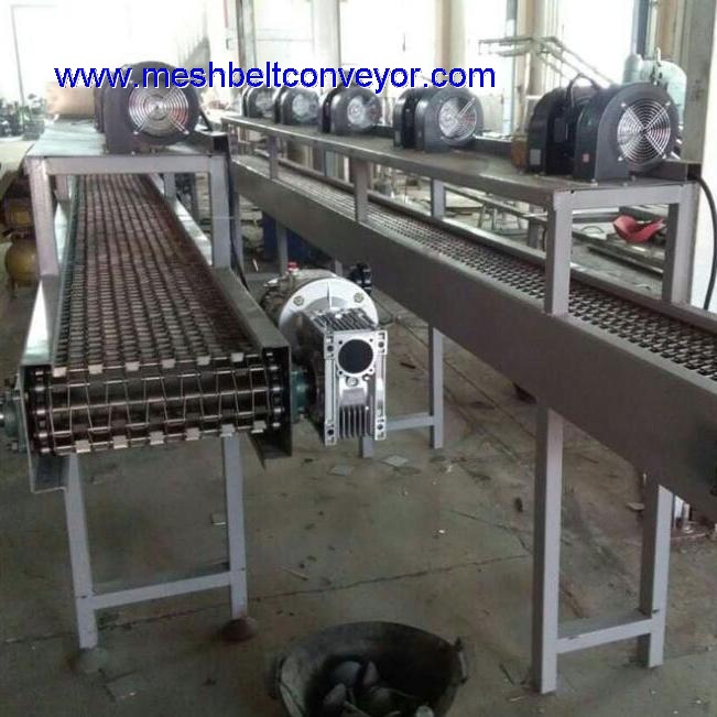 Flat Wire Mesh Horizontal Belt Conyeyor